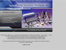 Tablet Screenshot of globehardware.com